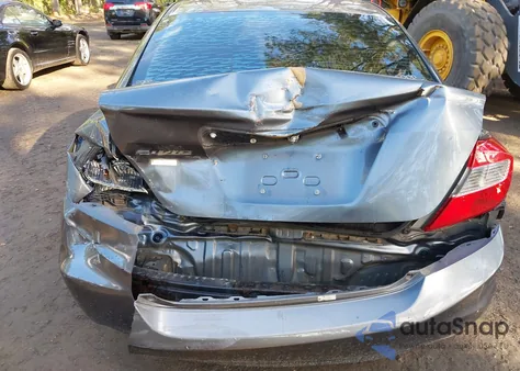 2012 Honda Civic Lx from USA, damaged, VIN 19XFB2F5XCE092295